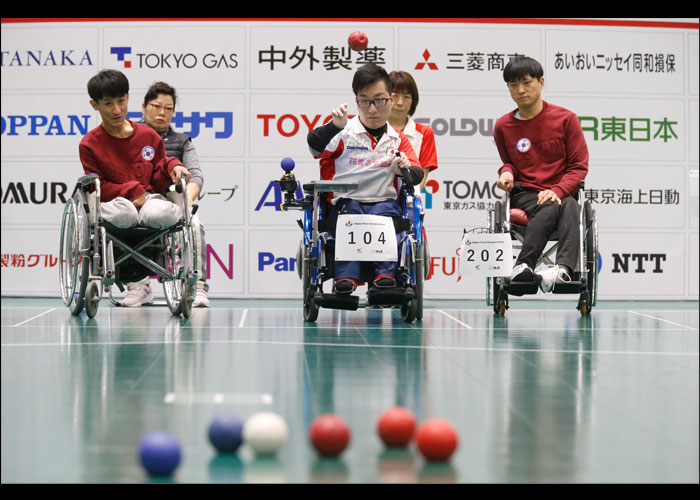 2019ジャパンパラボッチャ競技大会　　　　写真／阿部謙一郎