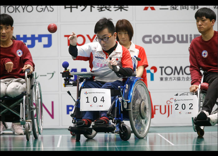 2019ジャパンパラボッチャ競技大会　　　　写真／阿部謙一郎