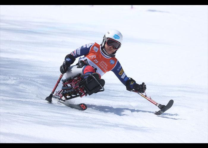 2023 パラアルペンスキージャパンカップ in Nozawa　　　　写真／ 阿部謙一郎