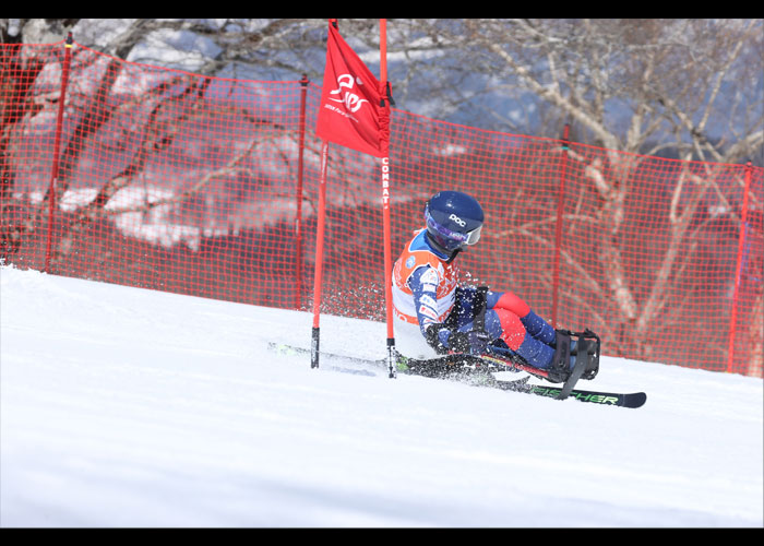 2023 パラアルペンスキージャパンカップ in Nozawa　　　　写真／ 阿部謙一郎