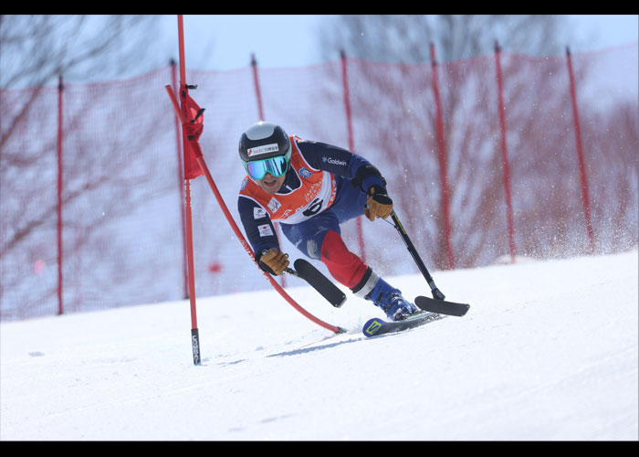 2023 パラアルペンスキージャパンカップ in Nozawa　　　　写真／ 阿部謙一郎