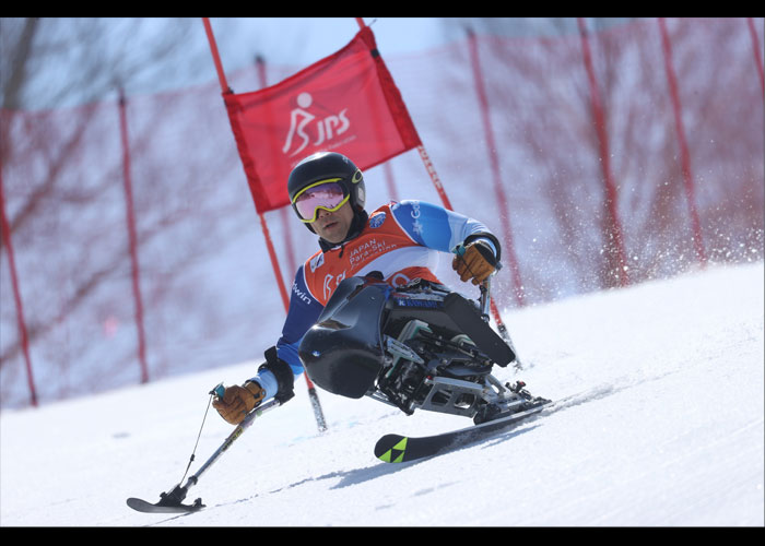 2023 パラアルペンスキージャパンカップ in Nozawa　　　　写真／ 阿部謙一郎