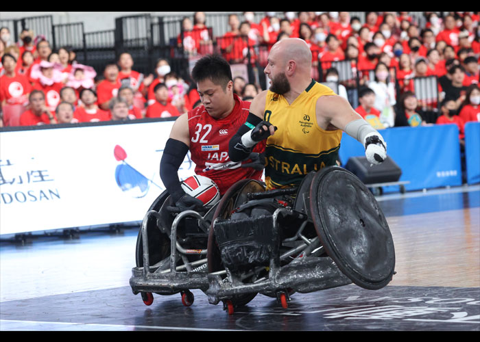 三井不動産 2023ワールド車いすラグビー アジア・オセアニア チャンピオンシップ　　　　写真／阿部謙一郎