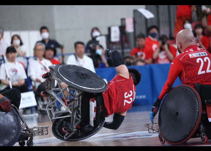 三井不動産 2023ワールド車いすラグビー アジア・オセアニア チャンピオンシップ　　　　写真／阿部謙一郎