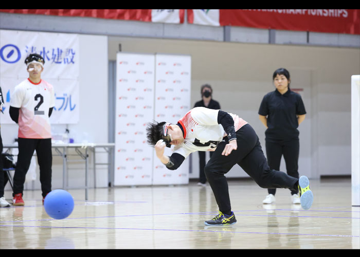 2023 ジャパンパラゴールボール競技大会　　　　写真／阿部謙一郎