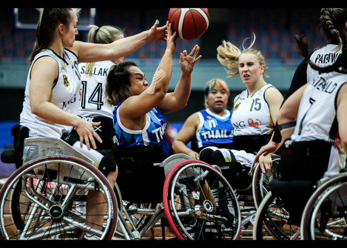 2024 IWBF 女子車いすバスケットボール最終予選　　　　写真／竹見脩吾