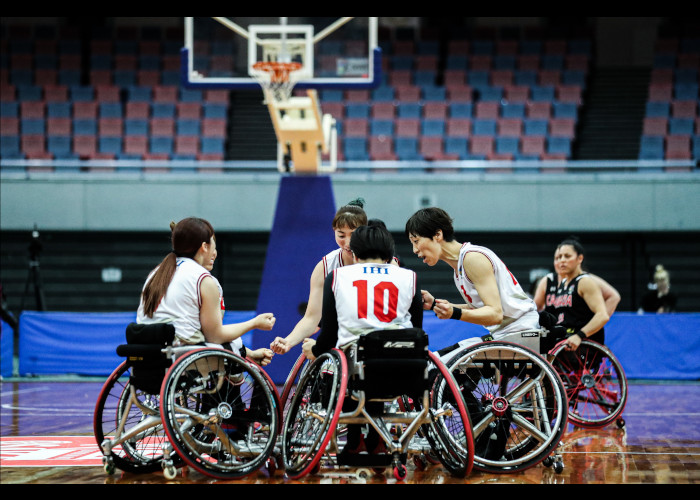 2024 IWBF 女子車いすバスケットボール最終予選　　　　写真／竹見脩吾