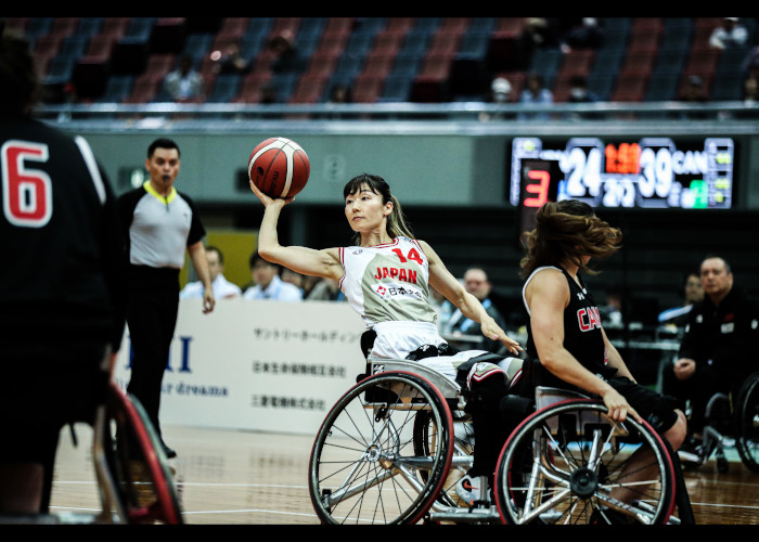 2024 IWBF 女子車いすバスケットボール最終予選　　　　写真／竹見脩吾