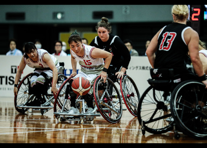 2024 IWBF 女子車いすバスケットボール最終予選　　　　写真／竹見脩吾