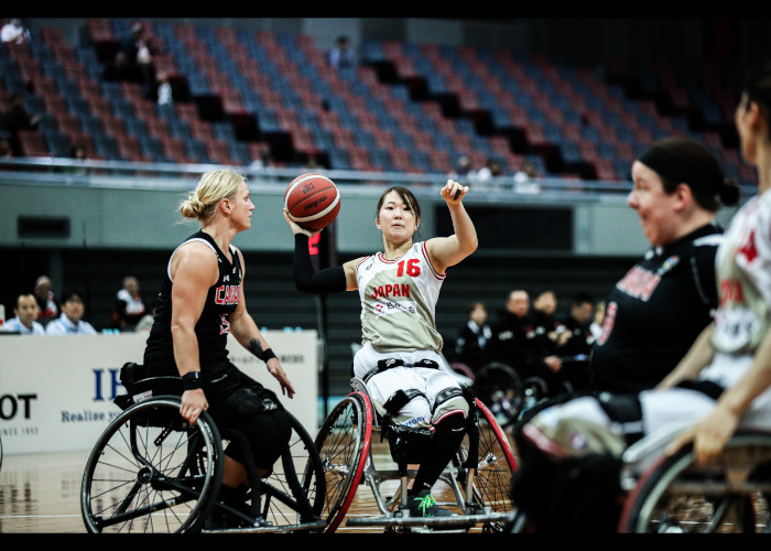 2024 IWBF 女子車いすバスケットボール最終予選　　　　写真／竹見脩吾