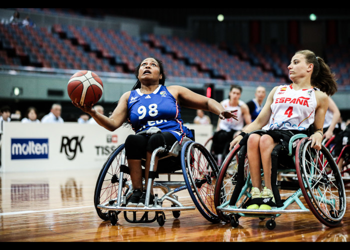 2024 IWBF 女子車いすバスケットボール最終予選　　　　写真／竹見脩吾