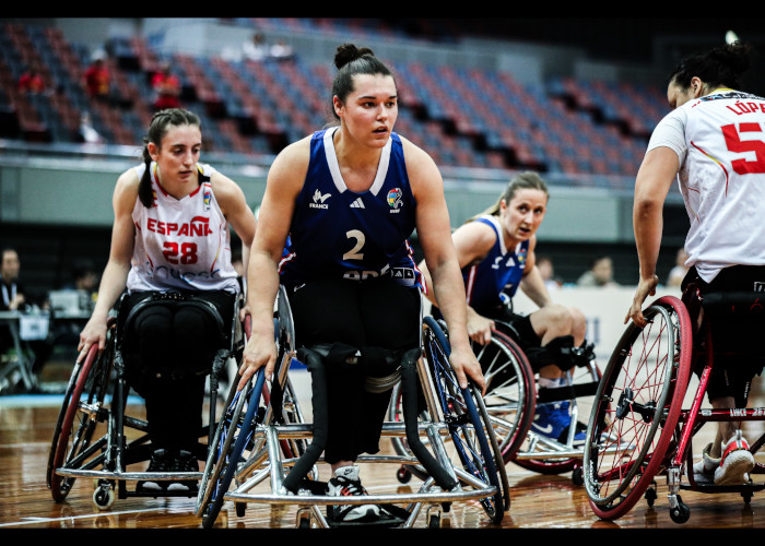 2024 IWBF 女子車いすバスケットボール最終予選　　　　写真／竹見脩吾