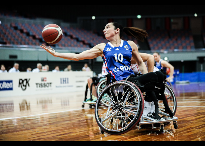 2024 IWBF 女子車いすバスケットボール最終予選　　　　写真／竹見脩吾