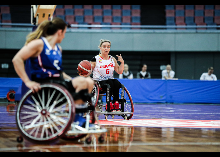 2024 IWBF 女子車いすバスケットボール最終予選　　　　写真／竹見脩吾