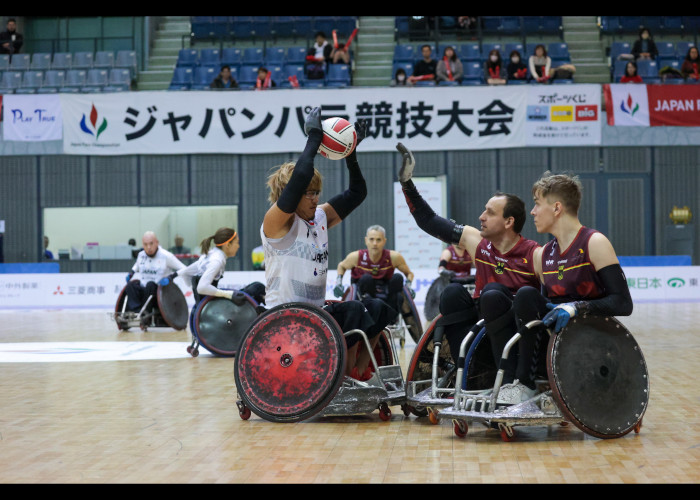 2024 ジャパンパラ車いすラグビー競技大会　　　　写真／阿部謙一郎