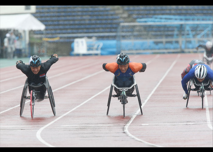 第24回関東パラ陸上競技選手権大会　　　　写真／阿部謙一郎