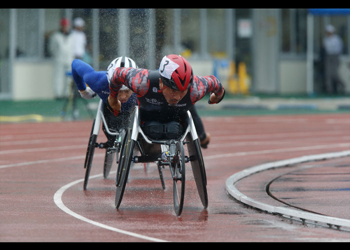 第24回関東パラ陸上競技選手権大会　　　　写真／阿部謙一郎