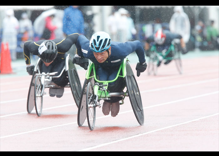 第24回関東パラ陸上競技選手権大会　　　　写真／阿部謙一郎