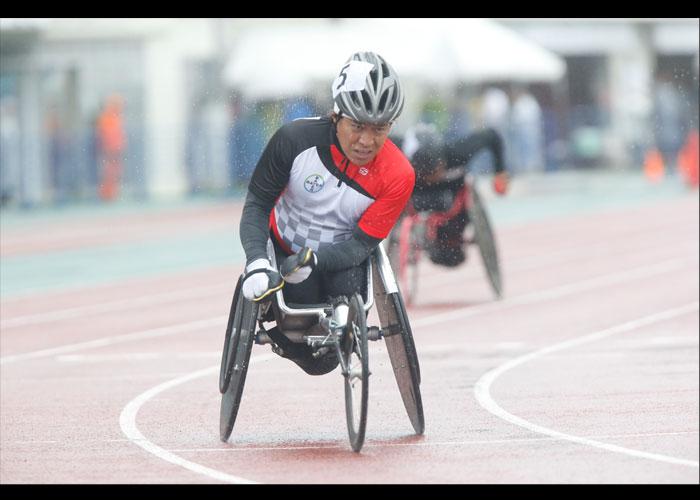 第24回関東パラ陸上競技選手権大会　　　　写真／阿部謙一郎