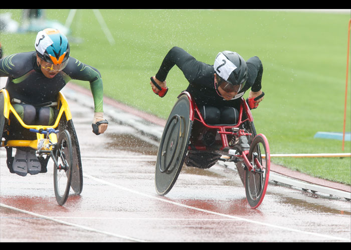 第24回関東パラ陸上競技選手権大会　　　　写真／阿部謙一郎