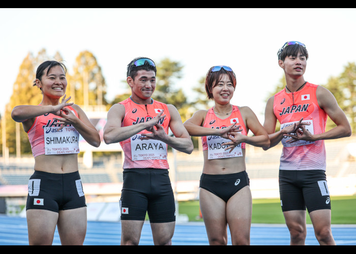 第25回夏季デフリンピック競技大会 東京2025　　　　写真／竹見脩吾
