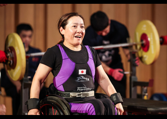 第26回全日本パラ・パワーリフティング国際招待選手権大会　　　　写真／竹見脩吾