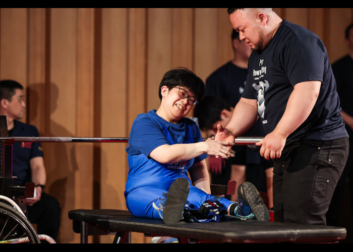 第26回全日本パラ・パワーリフティング国際招待選手権大会　　　　写真／竹見脩吾