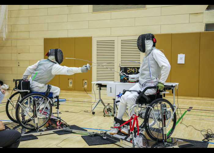 第3回全日本パラフェンシング選手権大会 byキャリアコンサルティング　　　　写真／竹見脩吾