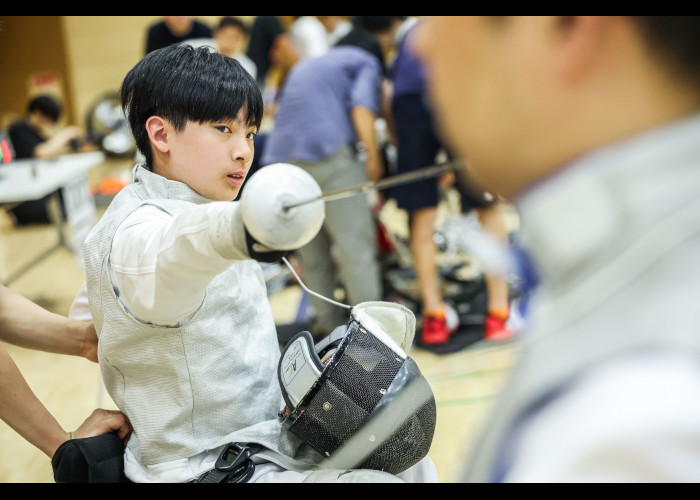 第3回全日本パラフェンシング選手権大会 byキャリアコンサルティング　　　　写真／竹見脩吾