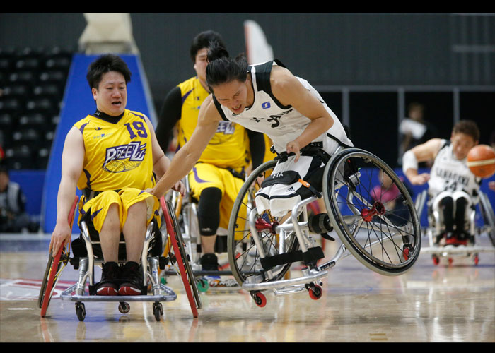 天皇杯-第47回日本車いすバスケットボール選手権大会　　　　写真／阿部謙一郎