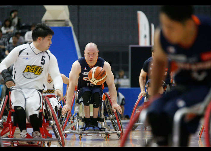 天皇杯-第47回日本車いすバスケットボール選手権大会　　　　写真／阿部謙一郎