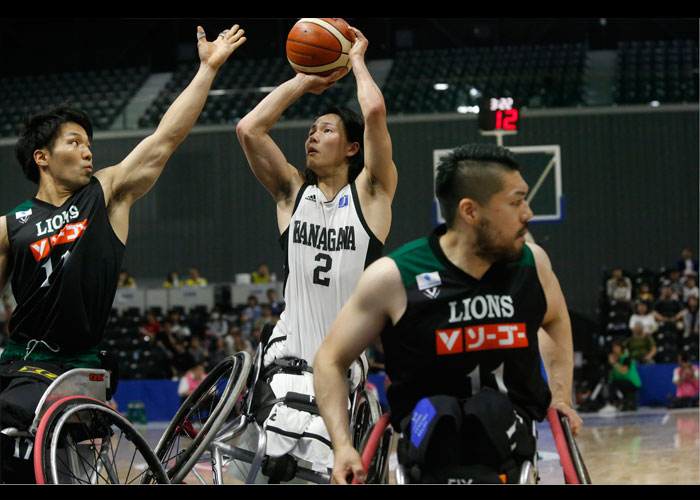 天皇杯-第47回日本車いすバスケットボール選手権大会　　　　写真／阿部謙一郎