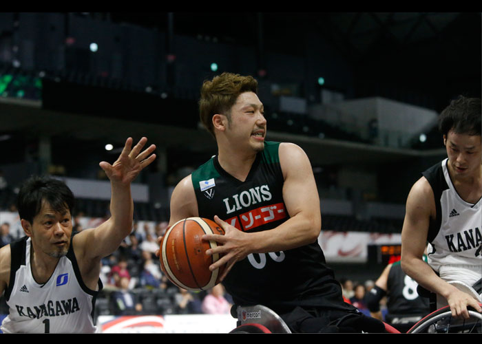 天皇杯-第47回日本車いすバスケットボール選手権大会　　　　写真／阿部謙一郎