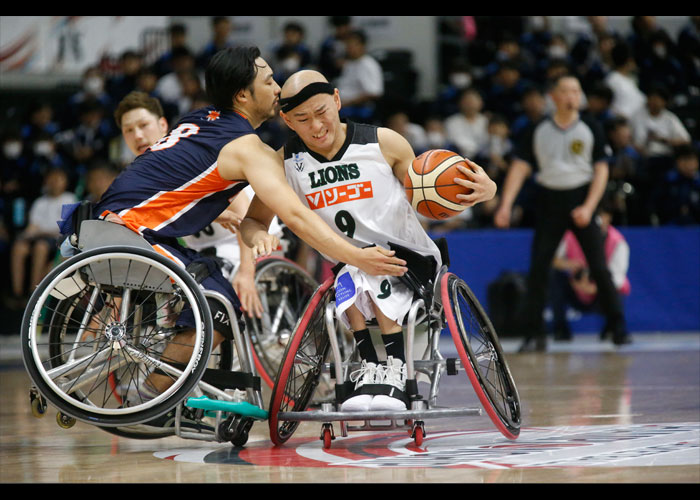 天皇杯-第47回日本車いすバスケットボール選手権大会　　　　写真／阿部謙一郎