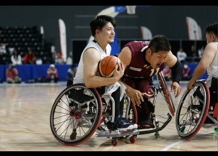 天皇杯-第47回日本車いすバスケットボール選手権大会　　　　写真／阿部謙一郎