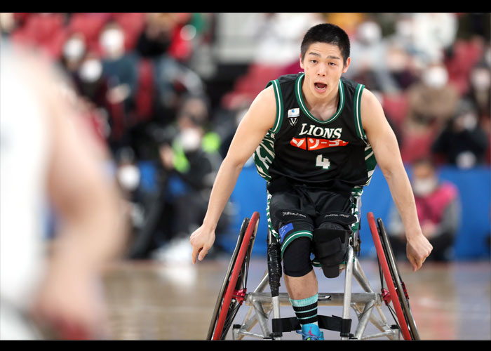 天皇杯第48回日本車いすバスケットボール選手権大会　　　　写真／竹見脩吾