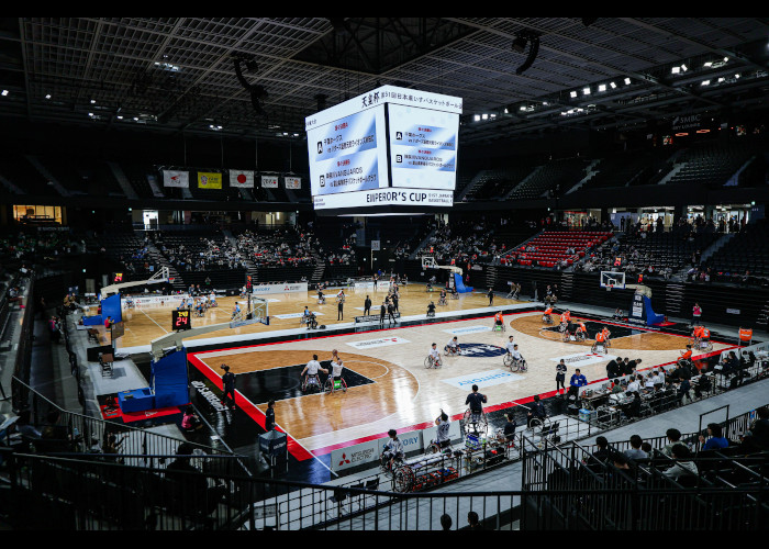 天皇杯 第51回日本車いすバスケットボール選手権大会　　　　写真／竹見脩吾