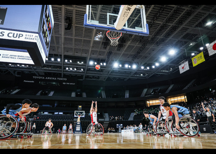 天皇杯 第51回日本車いすバスケットボール選手権大会　　　　写真／竹見脩吾