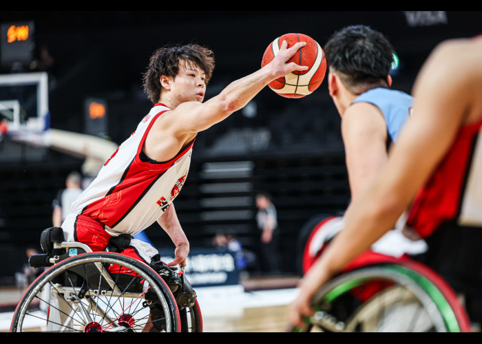 天皇杯 第51回日本車いすバスケットボール選手権大会　　　　写真／竹見脩吾