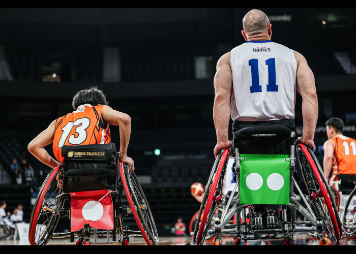 天皇杯 第51回日本車いすバスケットボール選手権大会　　　　写真／竹見脩吾