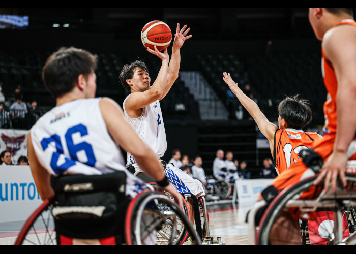 天皇杯 第51回日本車いすバスケットボール選手権大会　　　　写真／竹見脩吾