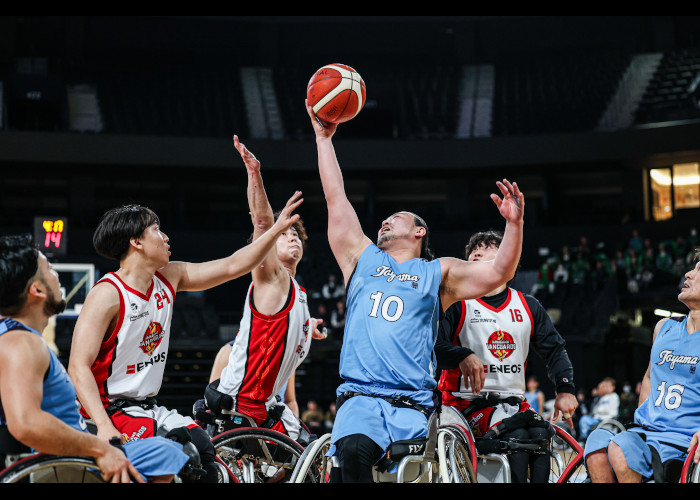 天皇杯 第51回日本車いすバスケットボール選手権大会　　　　写真／竹見脩吾