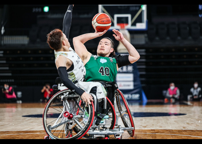 天皇杯 第51回日本車いすバスケットボール選手権大会　　　　写真／竹見脩吾