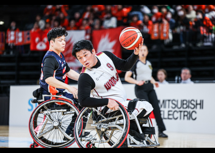 天皇杯 第51回日本車いすバスケットボール選手権大会　　　　写真／竹見脩吾