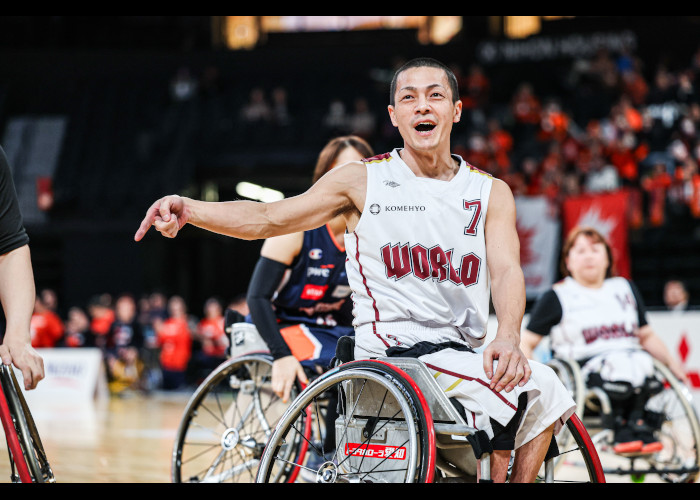 天皇杯 第51回日本車いすバスケットボール選手権大会　　　　写真／竹見脩吾