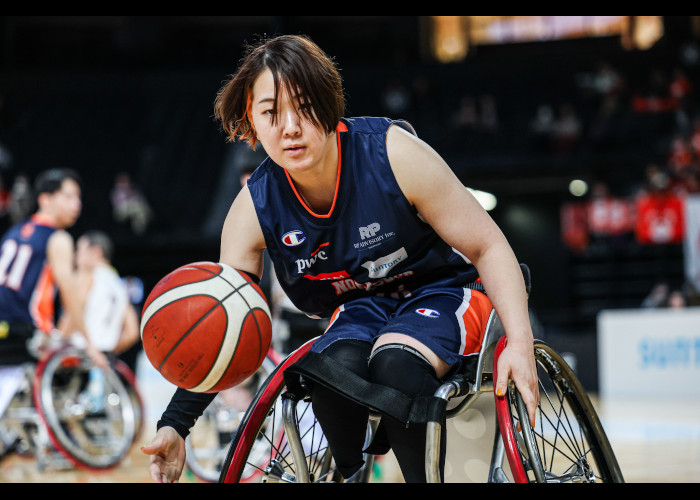 天皇杯 第51回日本車いすバスケットボール選手権大会　　　　写真／竹見脩吾