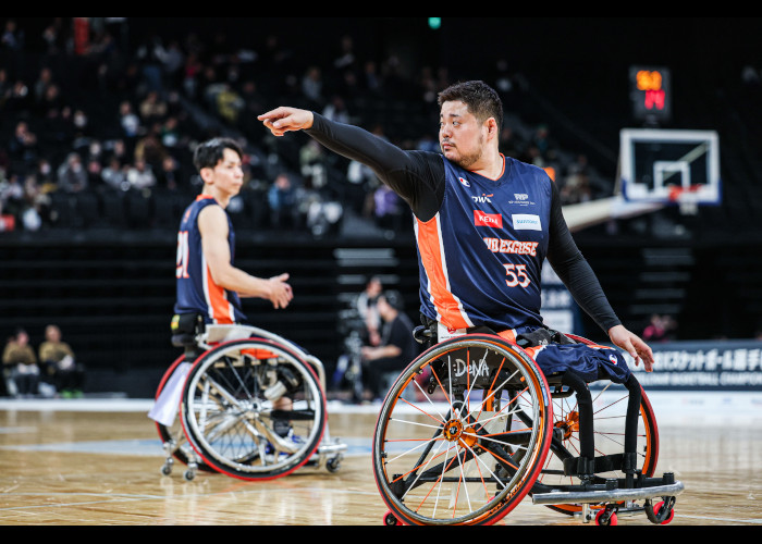 天皇杯 第51回日本車いすバスケットボール選手権大会　　　　写真／竹見脩吾