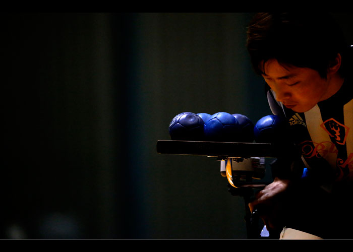 第16回日本ボッチャ選手権大会　　　　写真／竹見脩吾