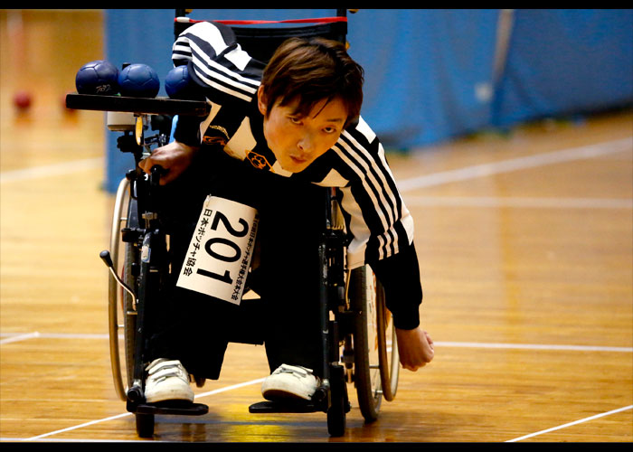 第16回日本ボッチャ選手権大会　　　　写真／竹見脩吾