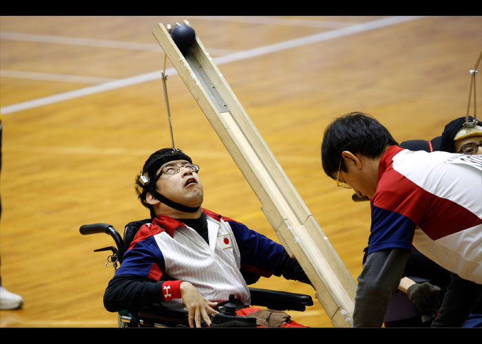 第16回日本ボッチャ選手権大会　　　　写真／竹見脩吾